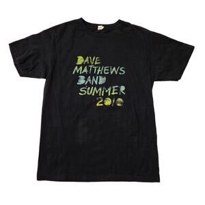 DAVE MATTHEWS' BAND Summer 2010 Tee T-Shirt by Anvil Sustainable Concert Merch
